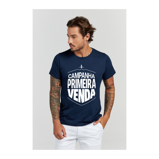 Camiseta Premium Azul Marinho