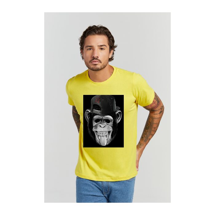 Camiseta Premium Amarelo Canário