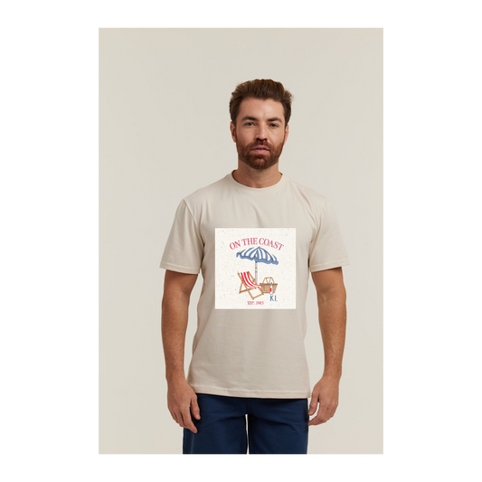 Camiseta Pima Areia