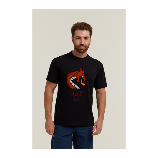 Camiseta Pima Preto