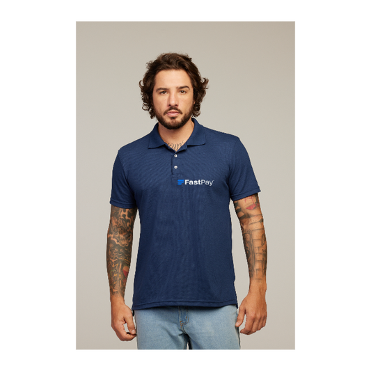 Camisa Polo Azul Marinho