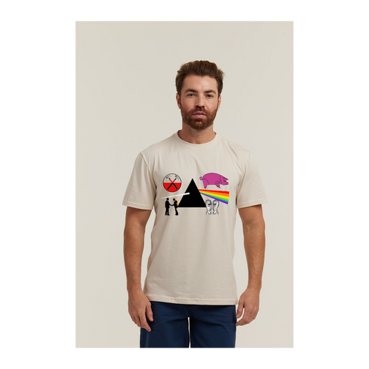 Camiseta Pima Areia