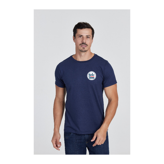 Camiseta Básica Azul Marinho