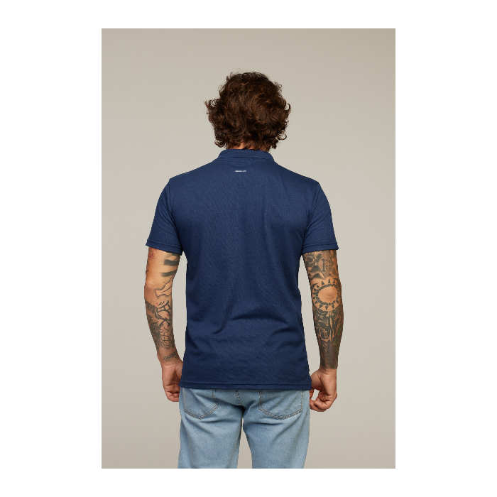 Camisa Polo Azul Marinho