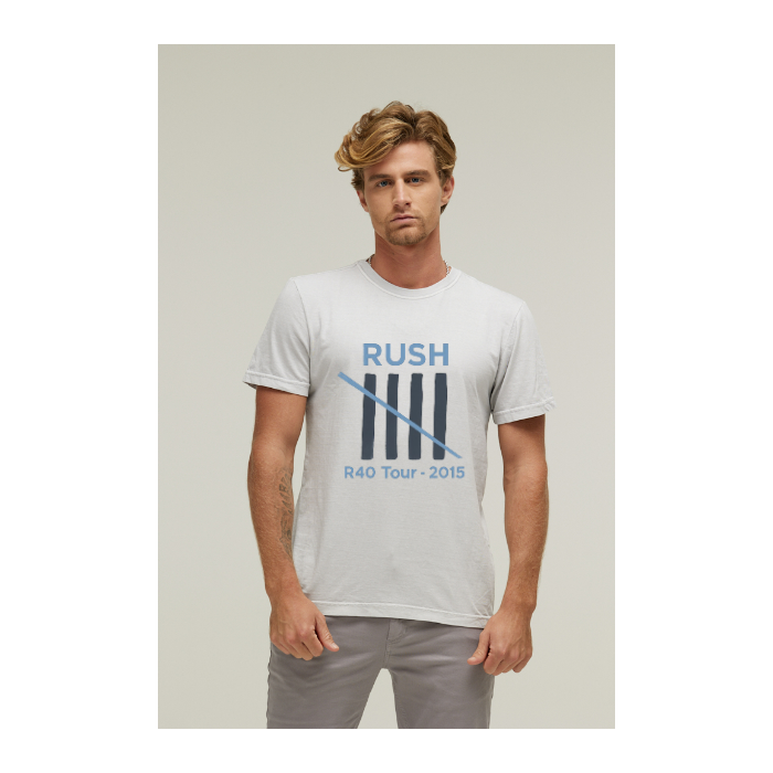 Camiseta Estonada Branco Gelo