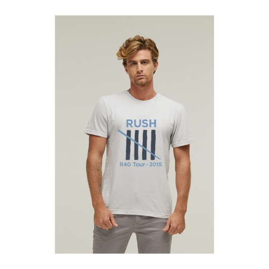 Camiseta Estonada Branco Gelo