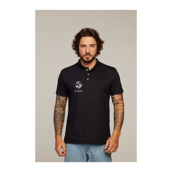 Camisa Polo Preta