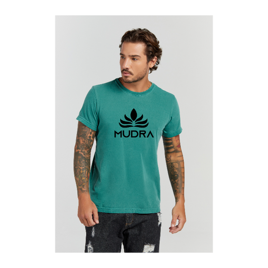 Camiseta Estonada Verde Musgo