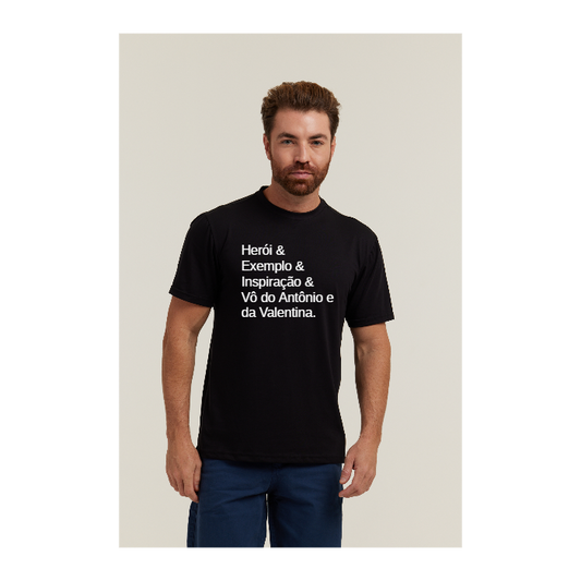 Camiseta Pima Preto