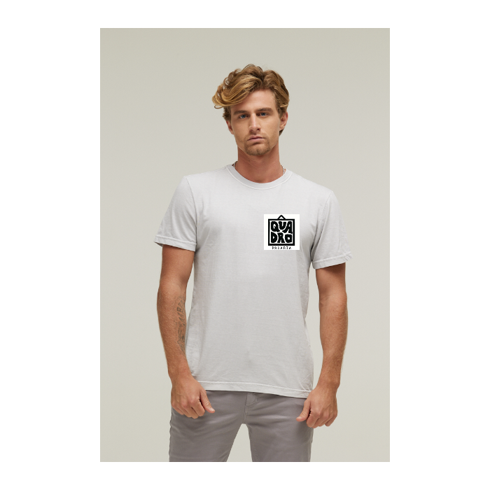 Camiseta Estonada Branco Gelo