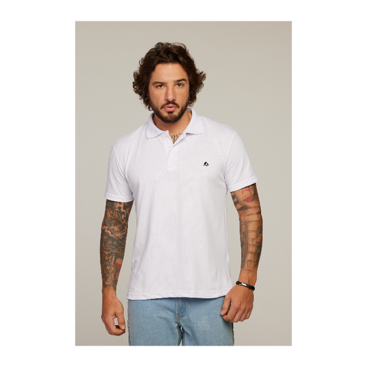 Camisa Polo Branca