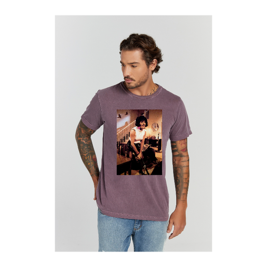 Camiseta Estonada Roxo