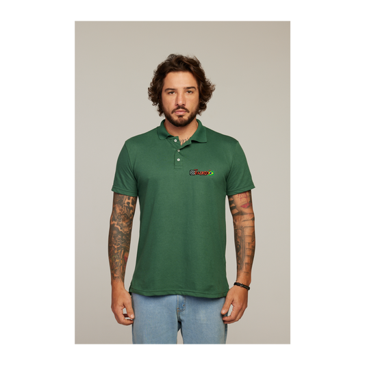 Camisa Polo Verde Musgo
