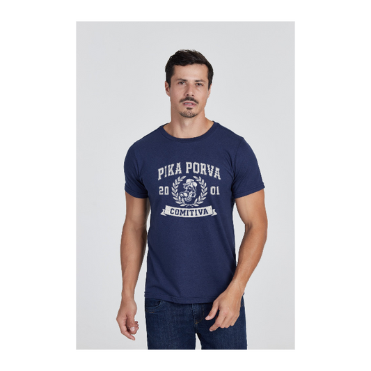 Camiseta Básica Azul Marinho