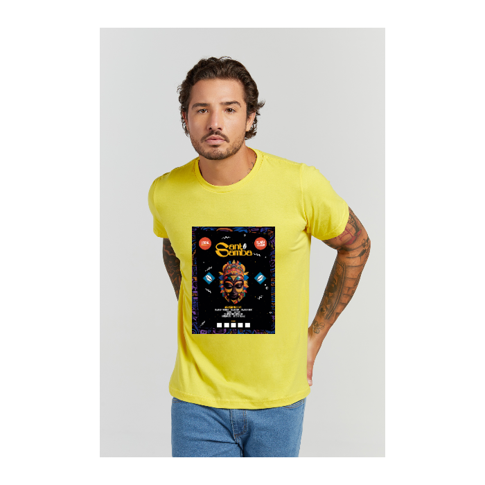 Camiseta Premium Amarelo Canário