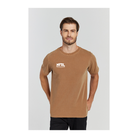 Camiseta Estonada Marrom
