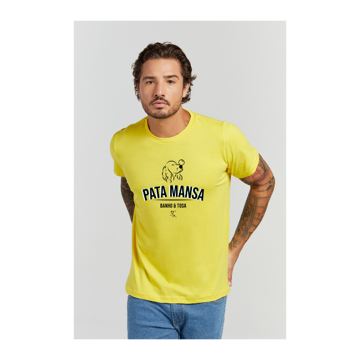 Camiseta Premium Amarelo Canário