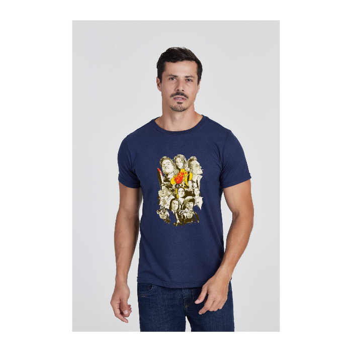 Camiseta Básica Azul Marinho