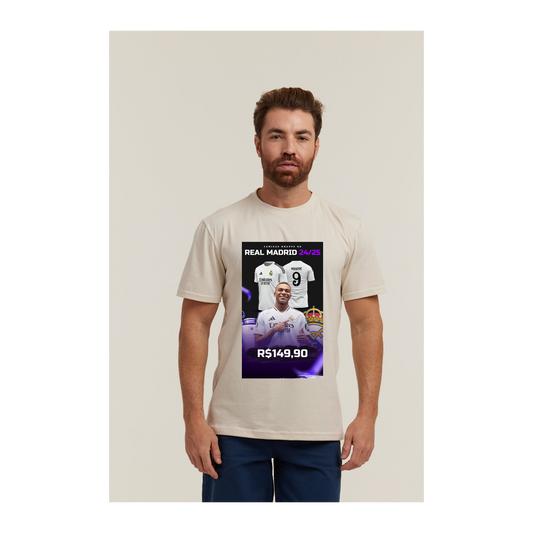 Camiseta Pima Areia