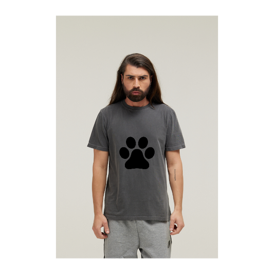 Camiseta Estonada Cinza Chumbo