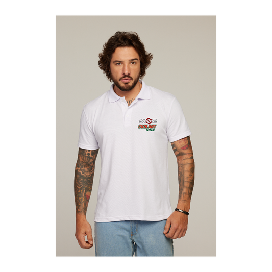 Camisa Polo Branca