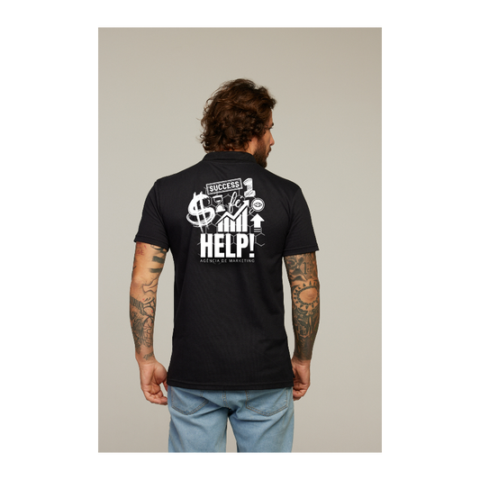 Camisa Polo Preta
