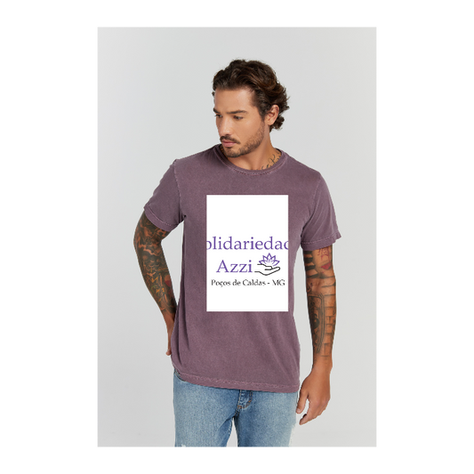 Camiseta Estonada Roxo