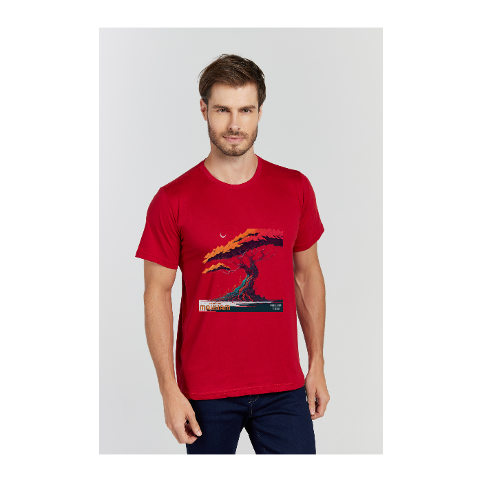 Camiseta Premium Bordo