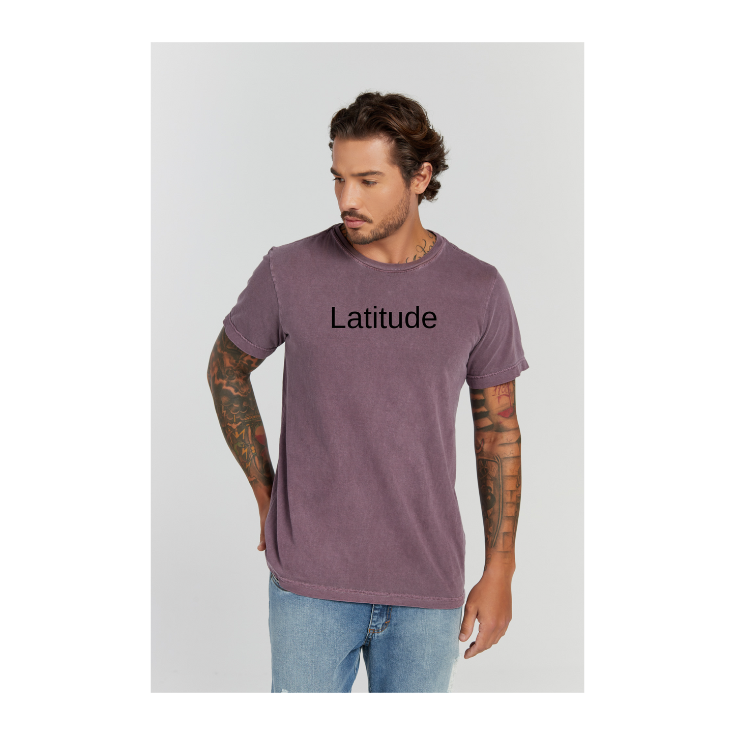 Camiseta Estonada Roxo