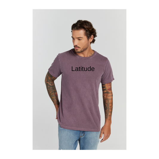 Camiseta Estonada Roxo