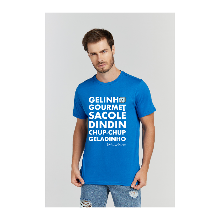 Camiseta Premium Azul Royal