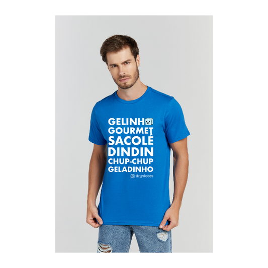 Camiseta Premium Azul Royal