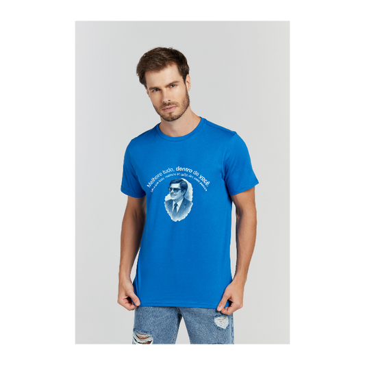 Camiseta Premium Azul Royal