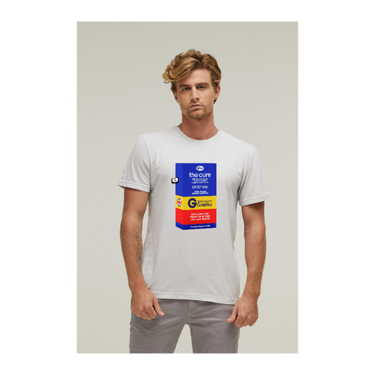 Camiseta Estonada Branco Gelo