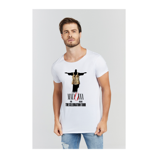 Camiseta Longline Branco