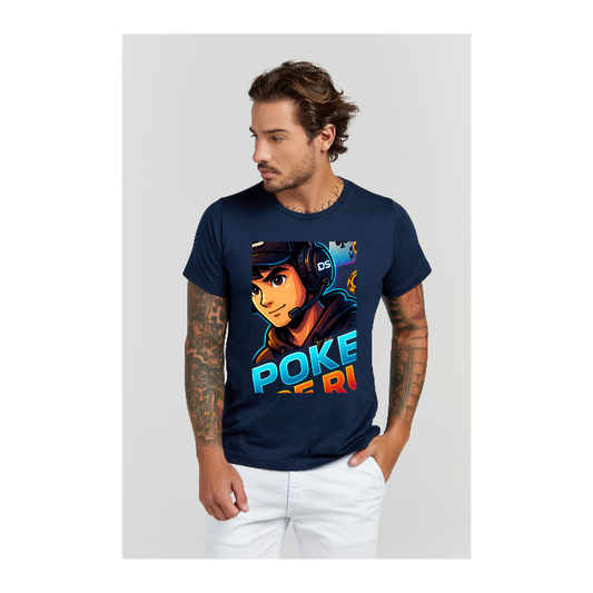 Camiseta Premium Azul Marinho