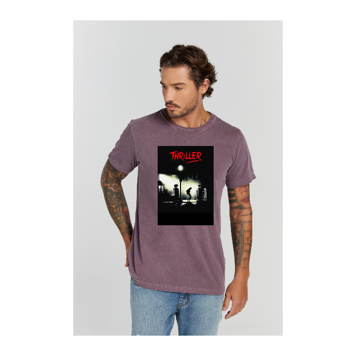 Camiseta Estonada Roxo