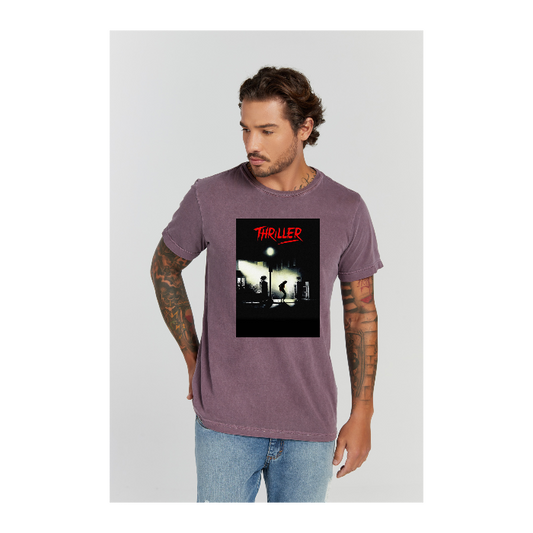 Camiseta Estonada Roxo