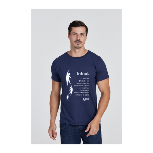 Camiseta Básica Azul Marinho