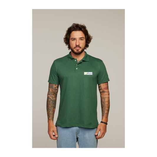 Camisa Polo Verde Musgo