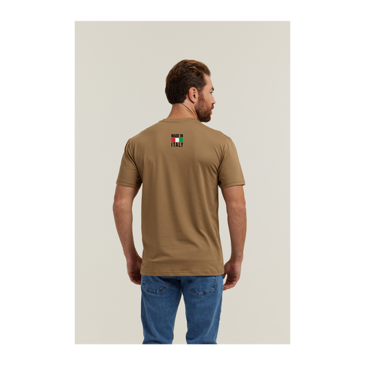 Camiseta Pima Verde Militar