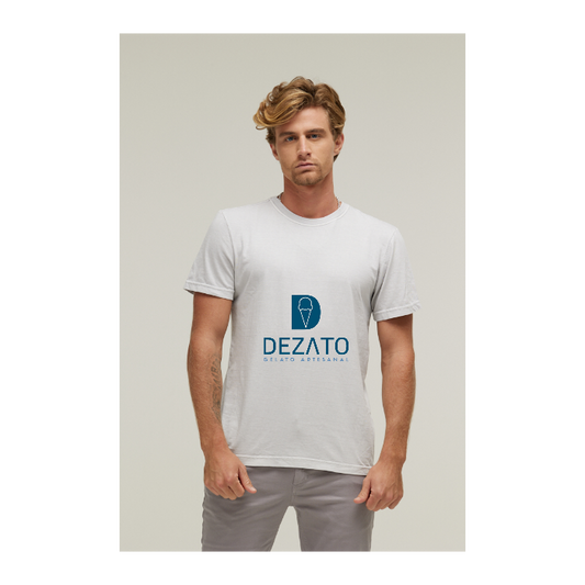 Camiseta Estonada Branco Gelo