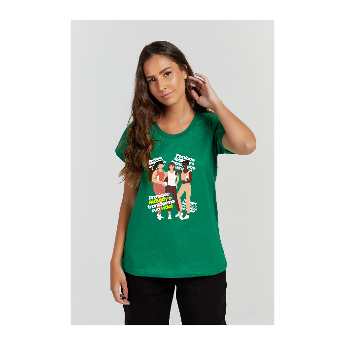 Baby long Premium Verde Bandeira