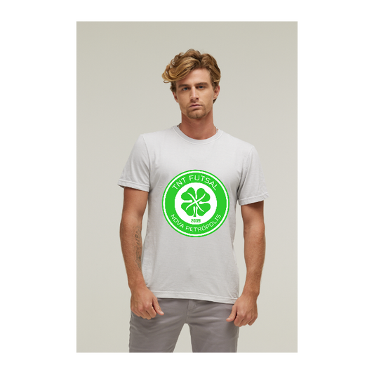 Camiseta Estonada Branco Gelo