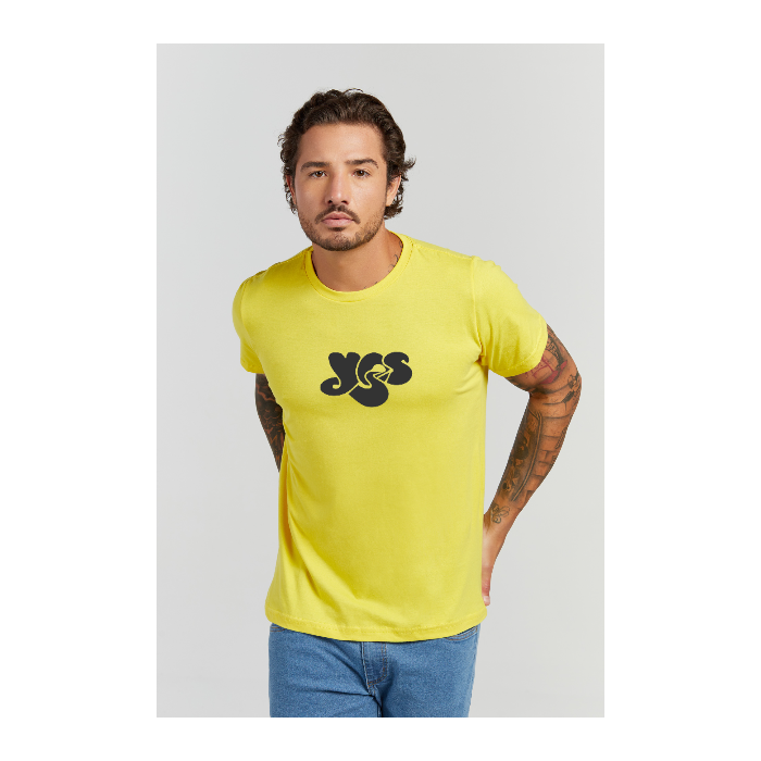 Camiseta Premium Amarelo Canário
