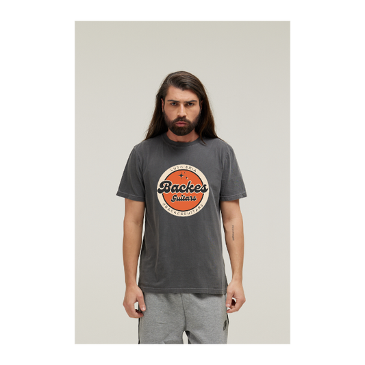 Camiseta Estonada Cinza Chumbo