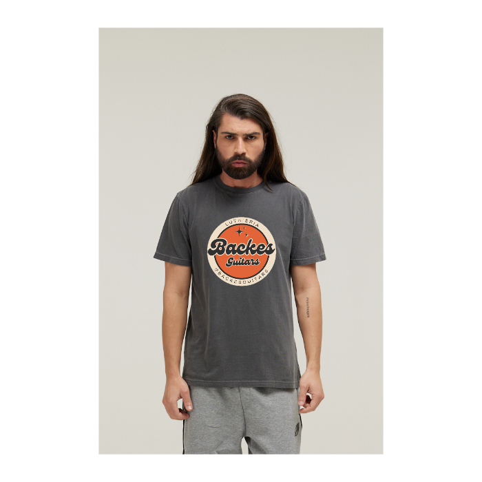 Camiseta Estonada Cinza Chumbo