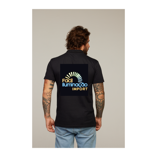 Camisa Polo Preta