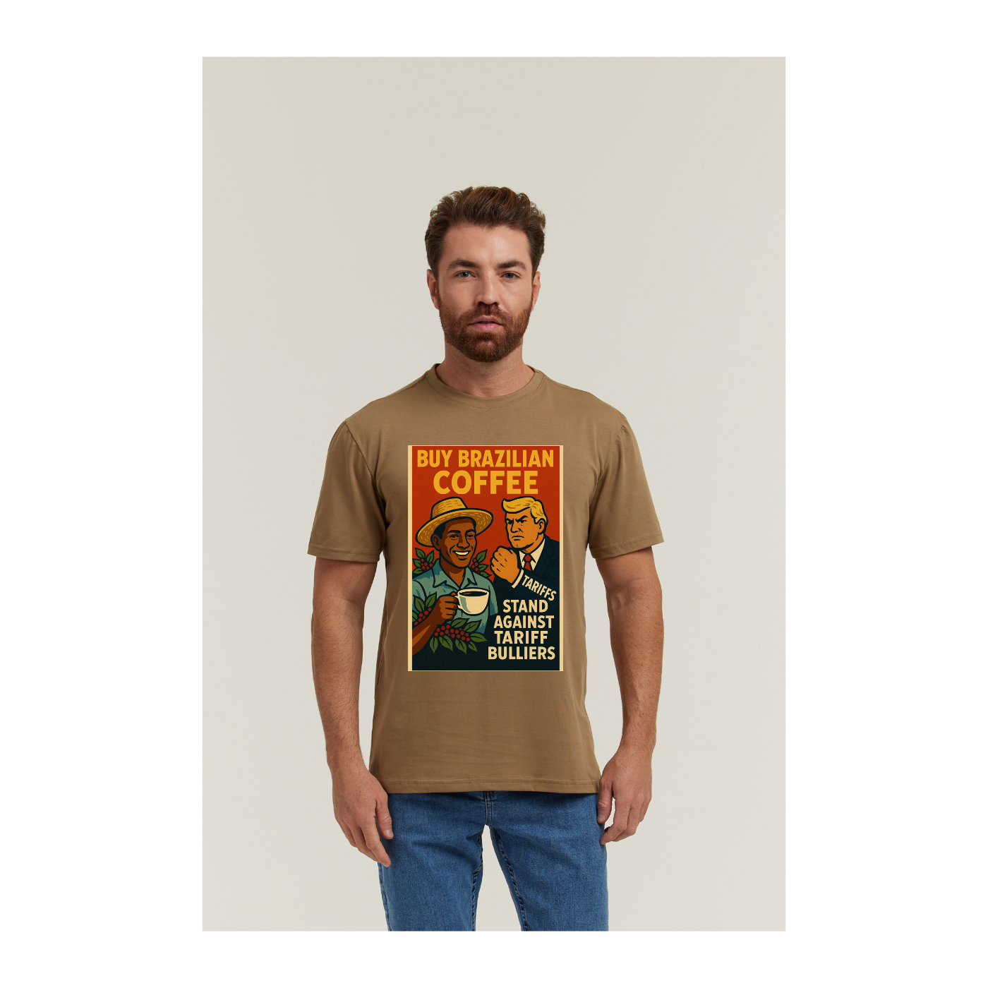 Camiseta Pima Verde Militar