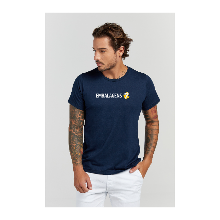 Camiseta Premium Azul Marinho